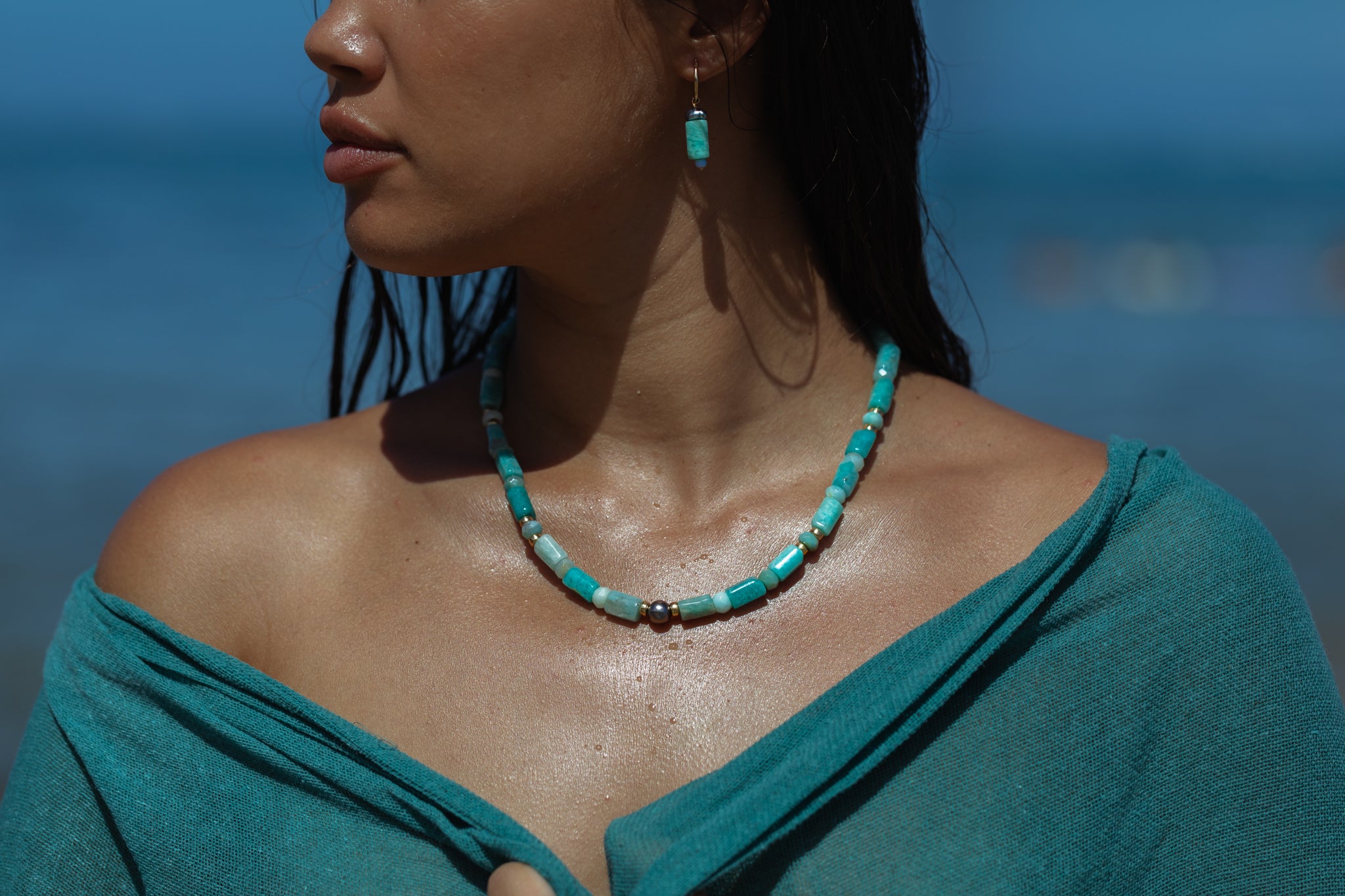 Boucles d'oreilles Amazone